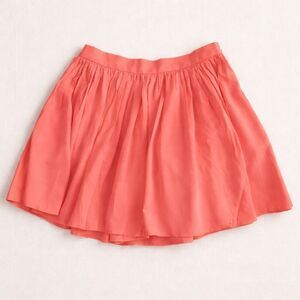 Milly of New York Coral Pink Pleated Dress Shorts High Waist Size 26